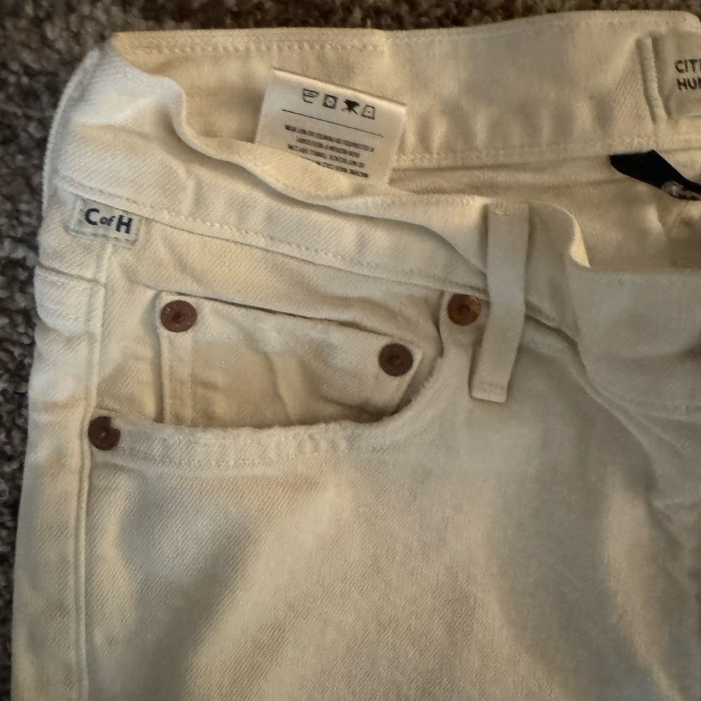 CITIZENS OF HUMANITY WOMEN'S ELLA MID RISE SLIM CROP JEANS SIZE 25 - Picture 10 of 10
